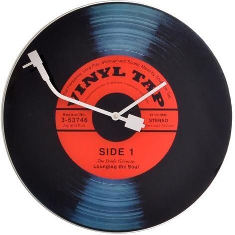 NeXtime Wandklok Vinyl Tap Ø 43 cm