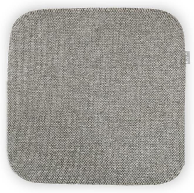 Nolon stoelkussen donkergrijs 34 x 34 cm voor eetkamerstoel - Foto 2