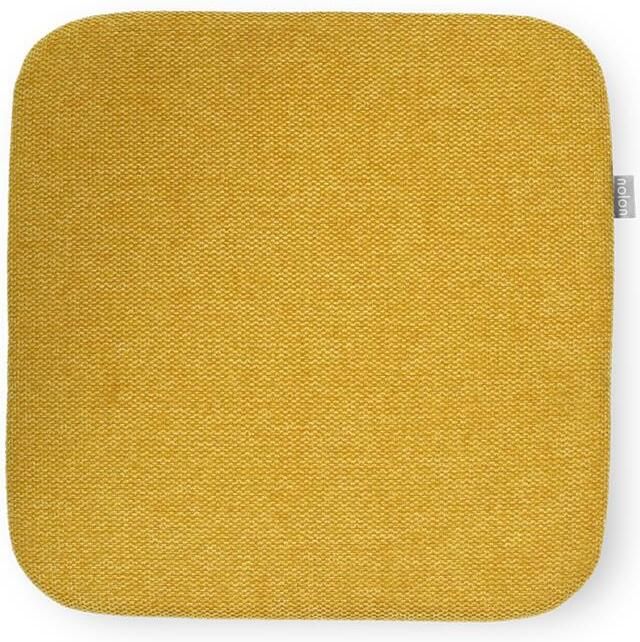 Nolon Jul Vierkant Stoelkussen Okergeel Extra Dik
