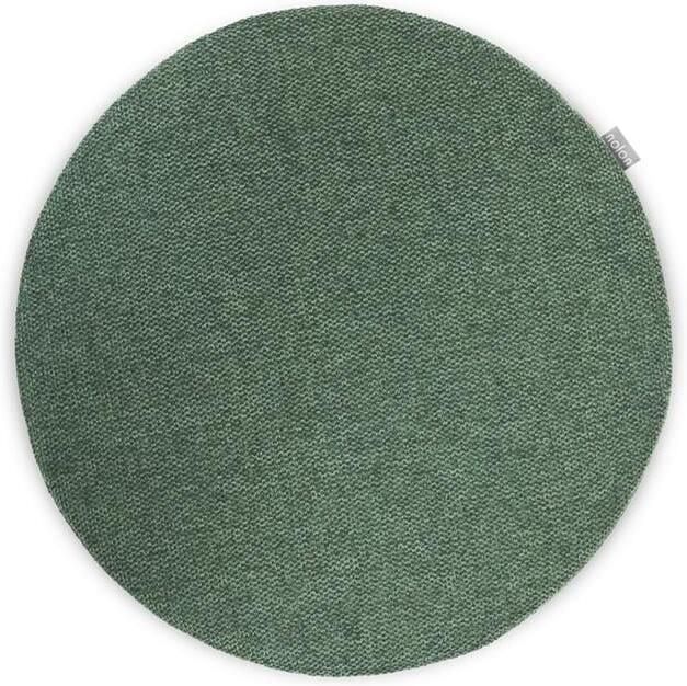 Nolon Lot Rond Stoelkussen Donkergroen