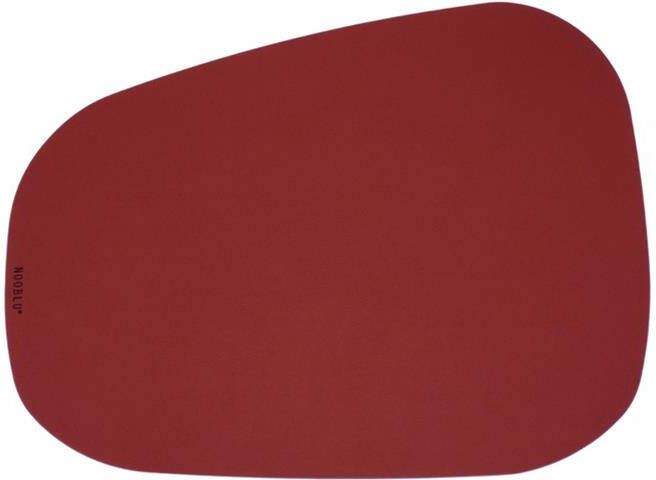 NOOBLU Placemat PEBL Senso Ruby red Kingsize 50 x 38 cm