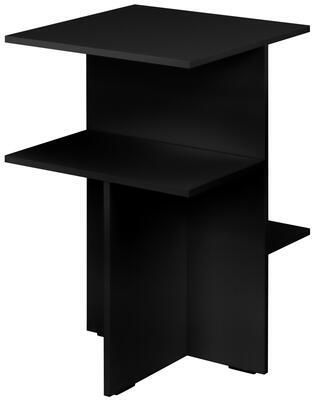 Noo.ma ATIK Bijzettafel Vulcano Black melamine