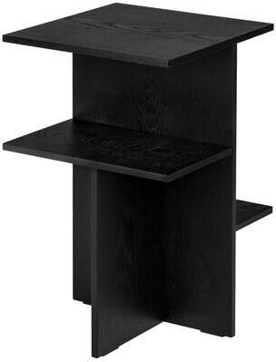 Noo.ma ATIK Bijzettafel Vulcano Black Oak