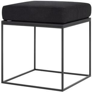 Noo.ma FEO Poef Black Oak | Black Tie Wool