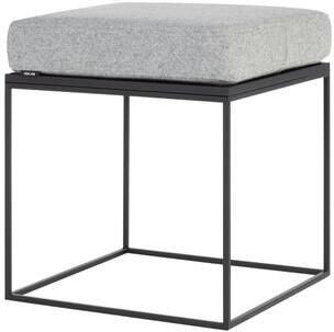 Noo.ma FEO Poef Black Oak | Universal Greu Wool