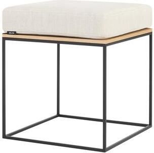 Noo.ma FEO Poef Oak | Creme Beige