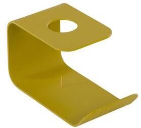 Noo.ma FLEC kaarsenhouder low Gold Green