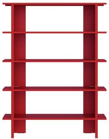 Noo.ma HES Boekenkast Tomato Red