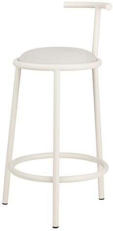 Noo.ma HOGO Barkruk met rugleuning Piazza Beige