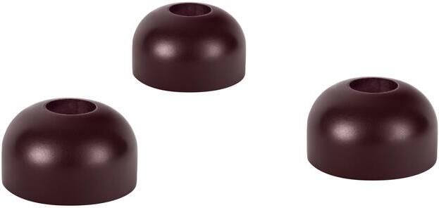 Noo.ma LUMS kaarsenhouders set van 3 Wine Berry