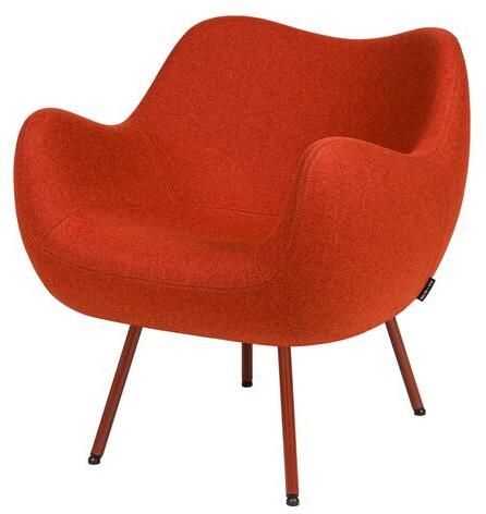 Noo.ma RM59 Retro fauteuil Rusty Red Wool