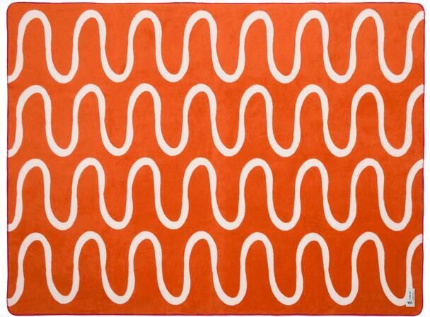 Noo.ma SWIRL Katoenen deken Terracotta