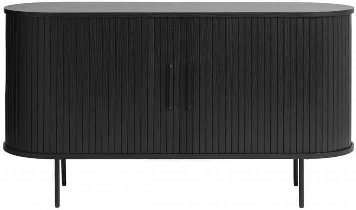 Nordic Home Kelly dressoir 140 cm zwart - Foto 2