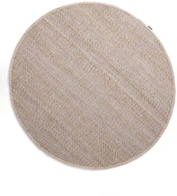 Nordic Weavers Rond wollen vloerkleed Lett beige|crème 250 cm rond