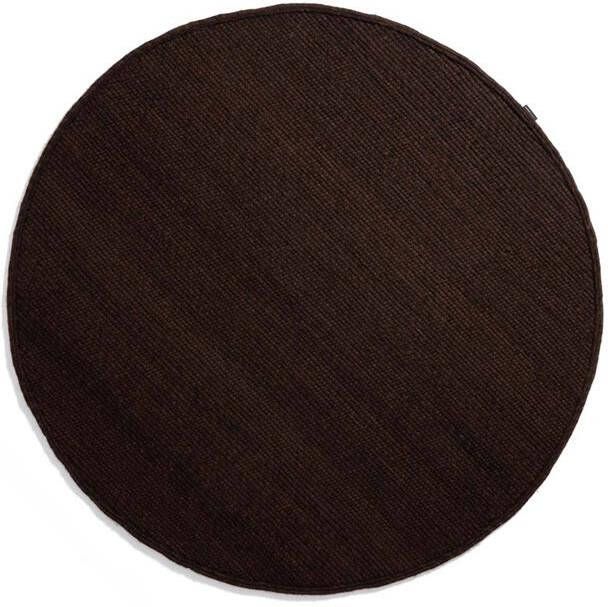 Nordic Weavers Rond wollen vloerkleed Lett cacao 250 cm rond - Foto 2
