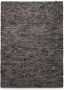 Nordic Weavers Wollen vloerkleed Lett grijs bruin 160x230 cm - Thumbnail 1