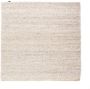 Nordic Weavers Wollen vloerkleed vierkant Lett lichtgrijs 150x150 cm - Thumbnail 1