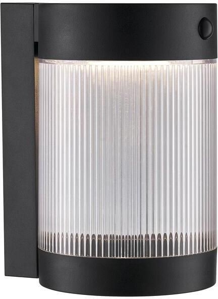 Nordlux Coupar Solar Wandlamp Zwart