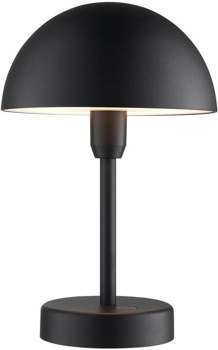 Nordlux Ellen To-Go Oplaadbare Tafellamp Zwart