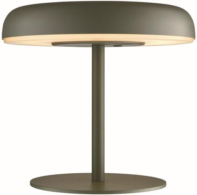 Nordlux Elmer Solar Tafellamp Olijfgroen