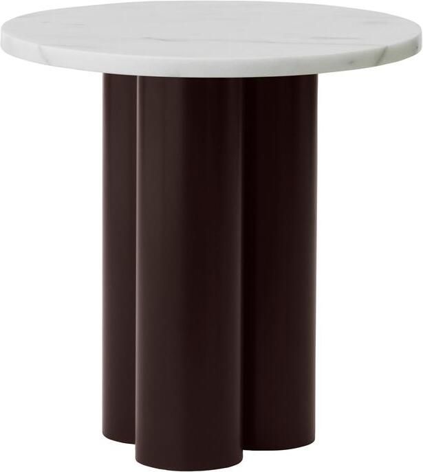 Normann Copenhagen Dit Bijzettafel Brown White Carrara