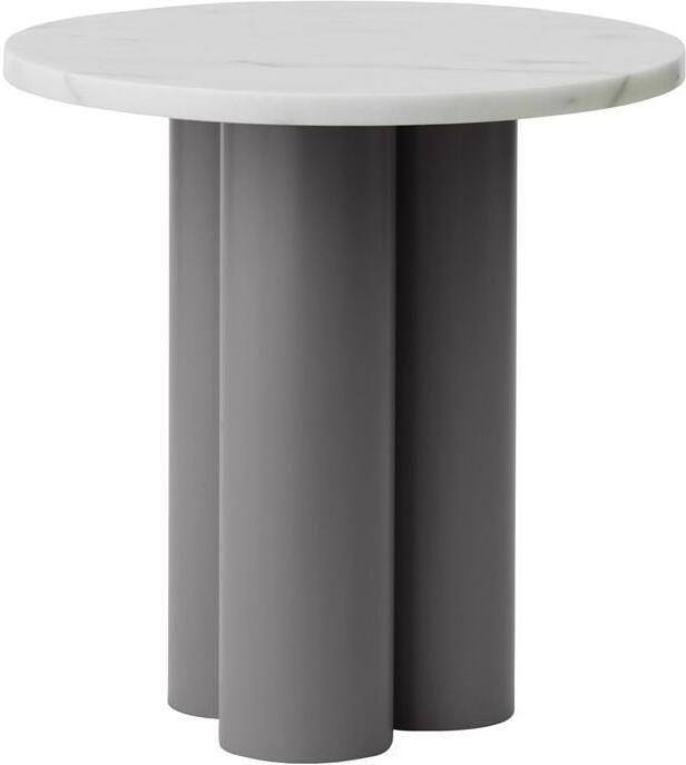 Normann Copenhagen Dit Bijzettafel Grey White Carrara