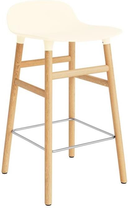 Normann Copenhagen Form Barkruk Low 65 cm Eiken Crème