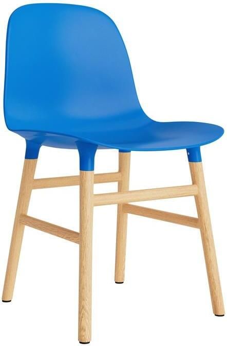 Normann Copenhagen Form Stoel Eiken Bright Blue