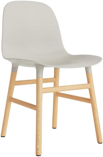 Normann Copenhagen Form Stoel Eiken Lichtgrijs