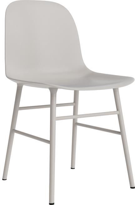 Normann Copenhagen Form Stoel Staal Warm Grijs