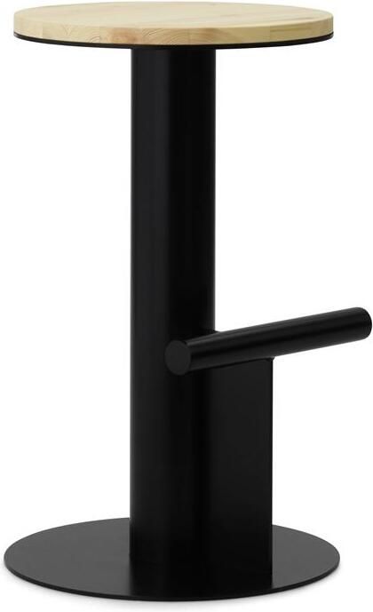 Normann Copenhagen Pole Barkruk 65 cm Pine Black