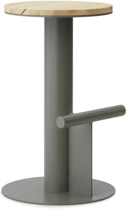 Normann Copenhagen Pole Barkruk 65 cm Pine Grey