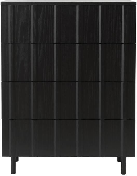 Normann Copenhagen Rib Ladekast Eiken Zwart