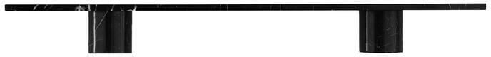 Normann Copenhagen Sten Wandplank B 120 cm Marmer Zwart
