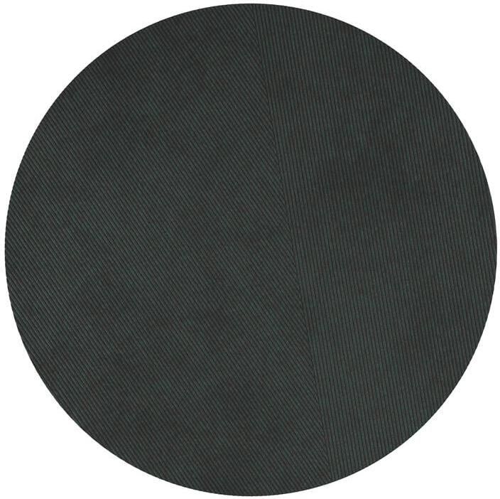 Northern Row Circular vloerkleed 270 donkergroen