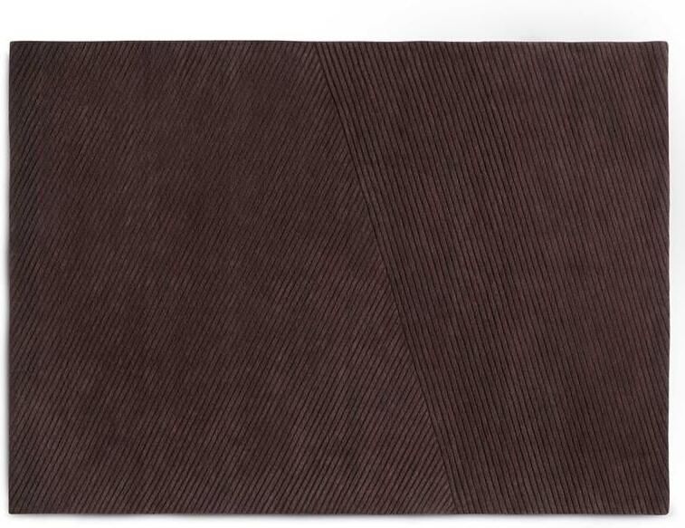 Northern Row medium vloerkleed 170x240 donkerbruin
