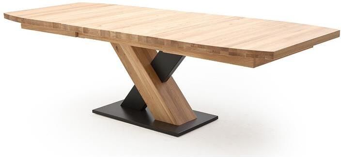 MCA furniture Eettafel Mendoza Bootvormige eettafel met X-stijl uitschuifbaar - Foto 5