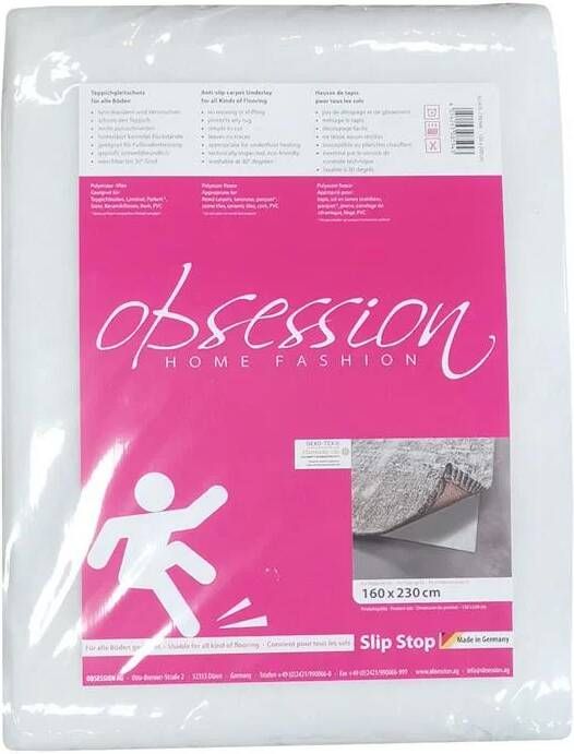 Obsession Antislip Ondertapijt 160 x 230 cm