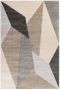 Decor24-OB Modern laagpolig vloerkleed Barbados Taupe 841 80x150 cm - Thumbnail 1