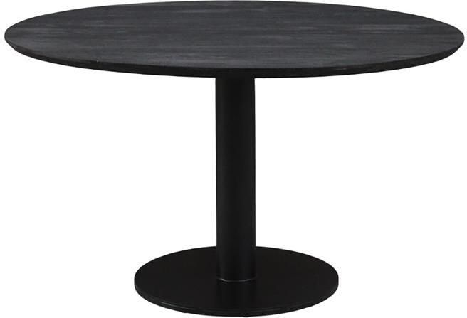 Old Inn Wonen Eettafel Berlijn rond 150cm zwart