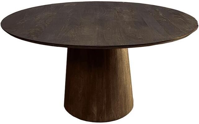 Old Inn Wonen Old Inn Flash Sale Eetkamertafel Oslo 130cm Bruin - Foto 4