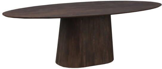 OldInn Old Inn Flash Sale Eetkamertafel Oslo ovaal Bruin 160 cm