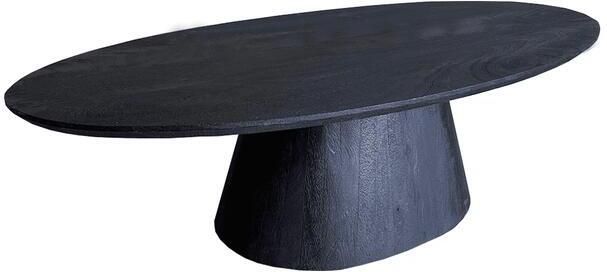 Old Inn Wonen Old Inn Salontafel ovaal Oslo Zwart - Foto 3