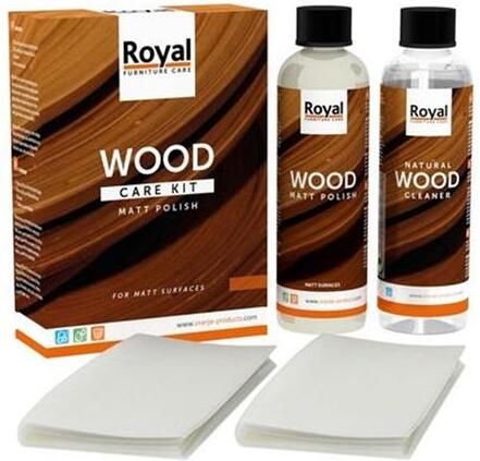 Royal furniture care Starterkit Matt Polish + Cleaner-2x 75 ml-Transparant-Vloeistof - Foto 3