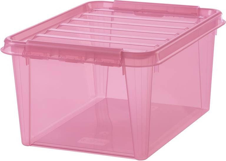 Orthex Gekleurde opbergbox | 32 L. Roze