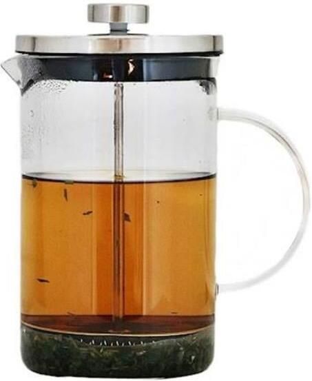 OTIX Cafetière French press Koffie en Theemaker Transparant 800 ml...