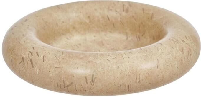 OYOY LIVING Savi Kandelaar Ø 15 5 cm Marmer Beige