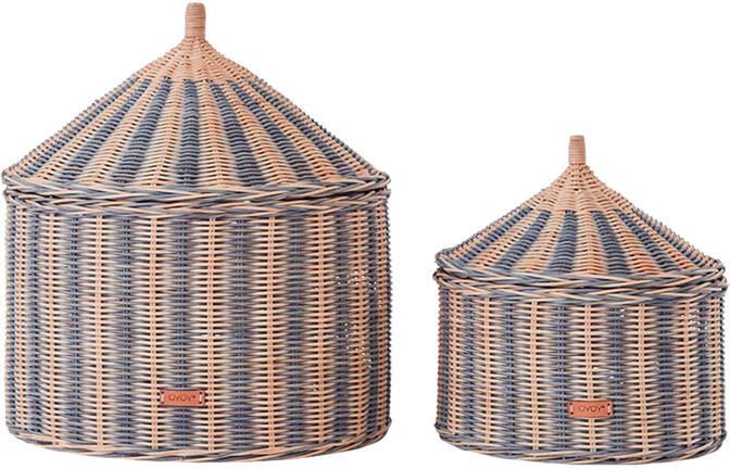 OYOY MINI Circus Opbergmanden Set van 2