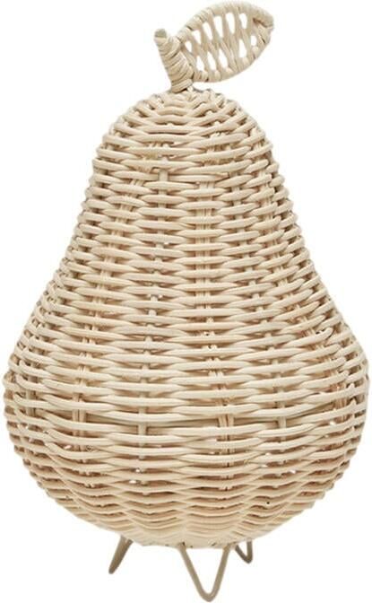 OYOY MINI Rotan Pear Nachtlampje