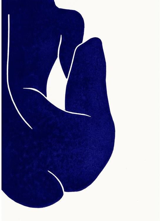 Paper collective Poster Jazmine Andrew Linocut II 50x70cm